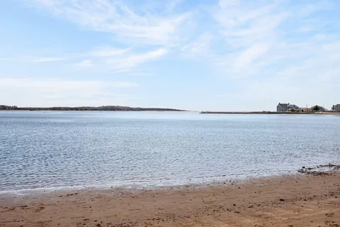a view of an ocean beach