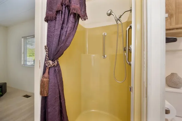 a view of a bathroom