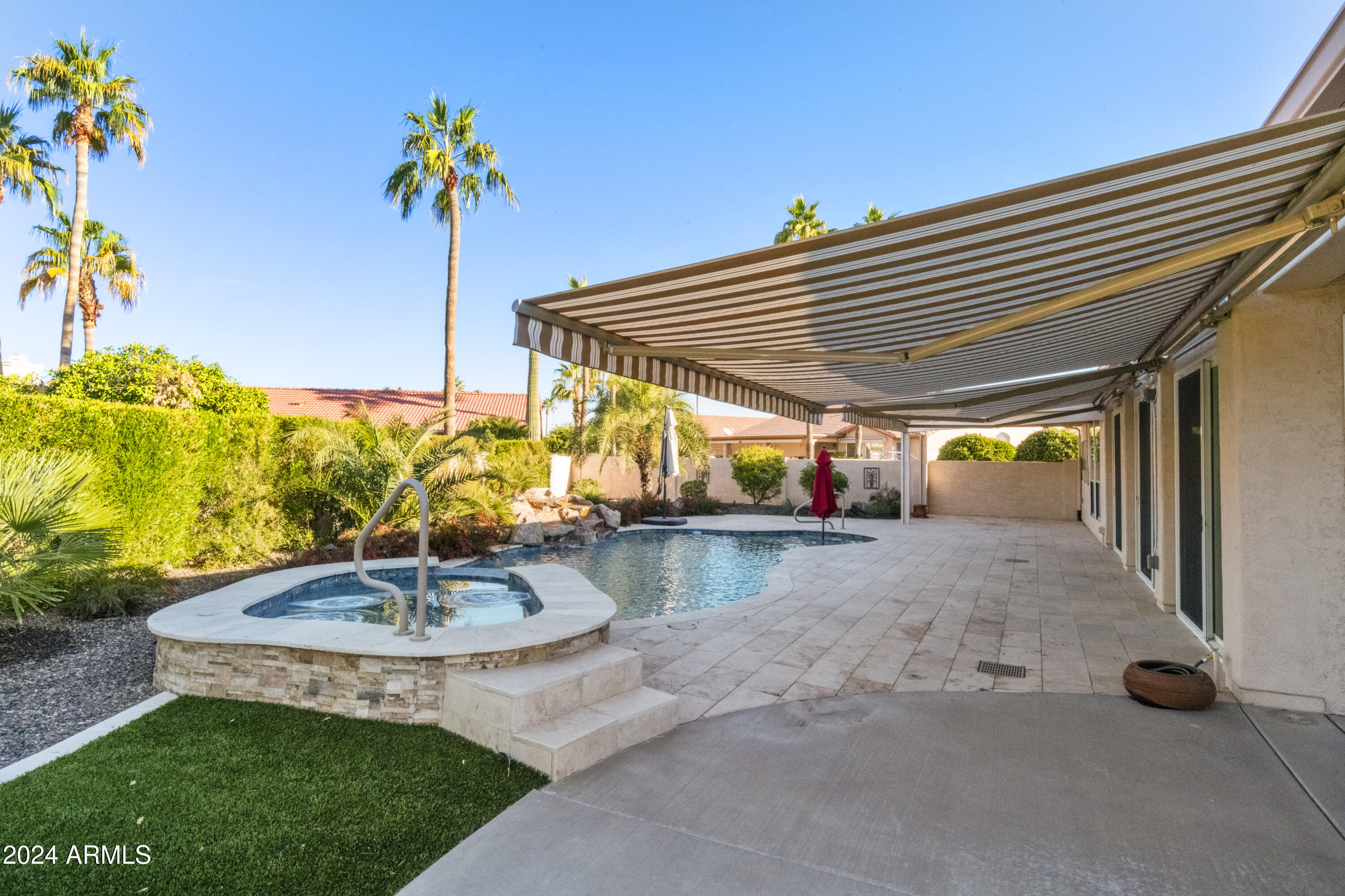 25418 East Spring Creek Road Chandler, AZ 85248 - Photo 3 of 52 Awnings off Arizona room by pool