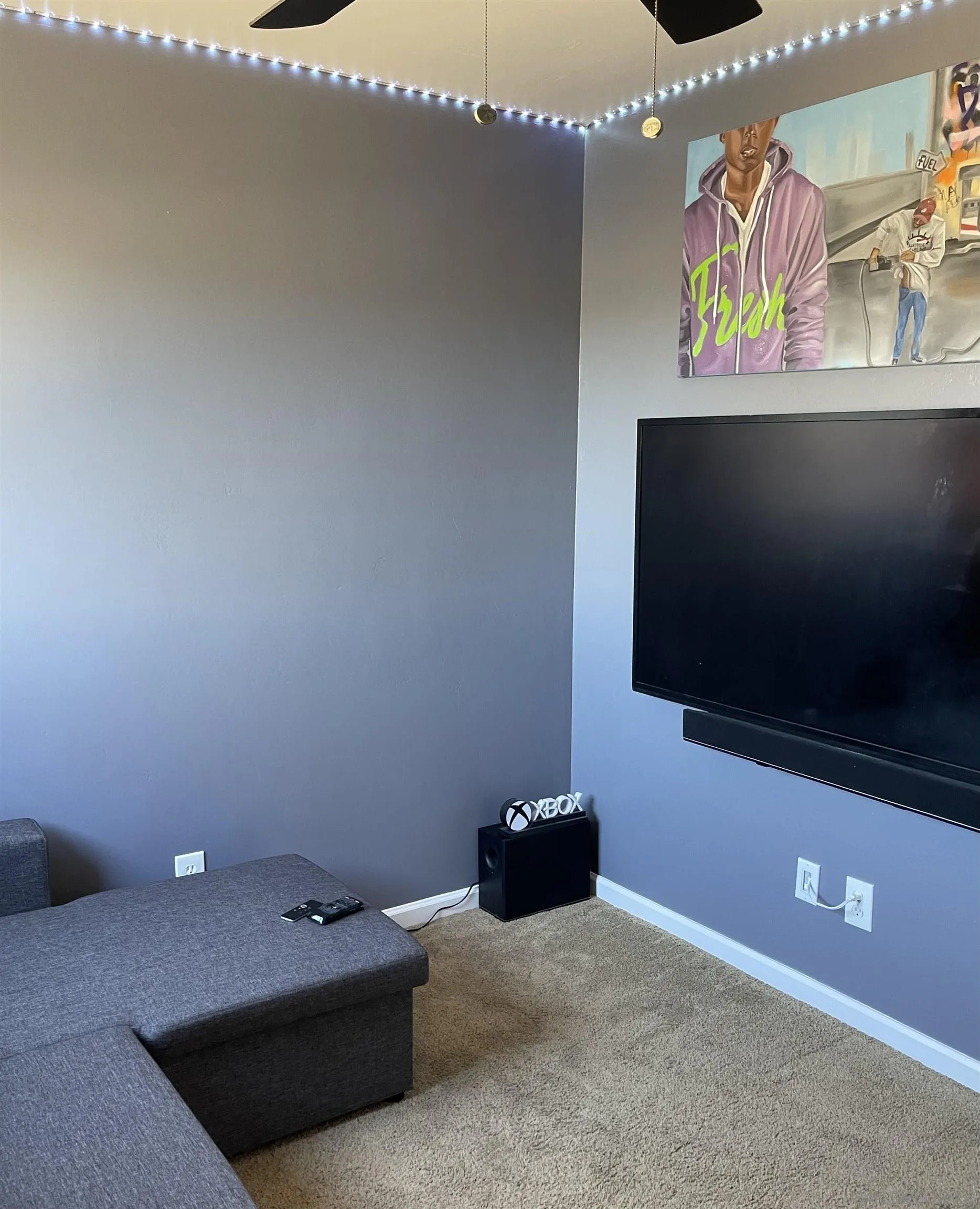 10306 Leila Lane Santee, CA 92071 - Photo 27 of 31 a living room with furniture and a flat screen tv
