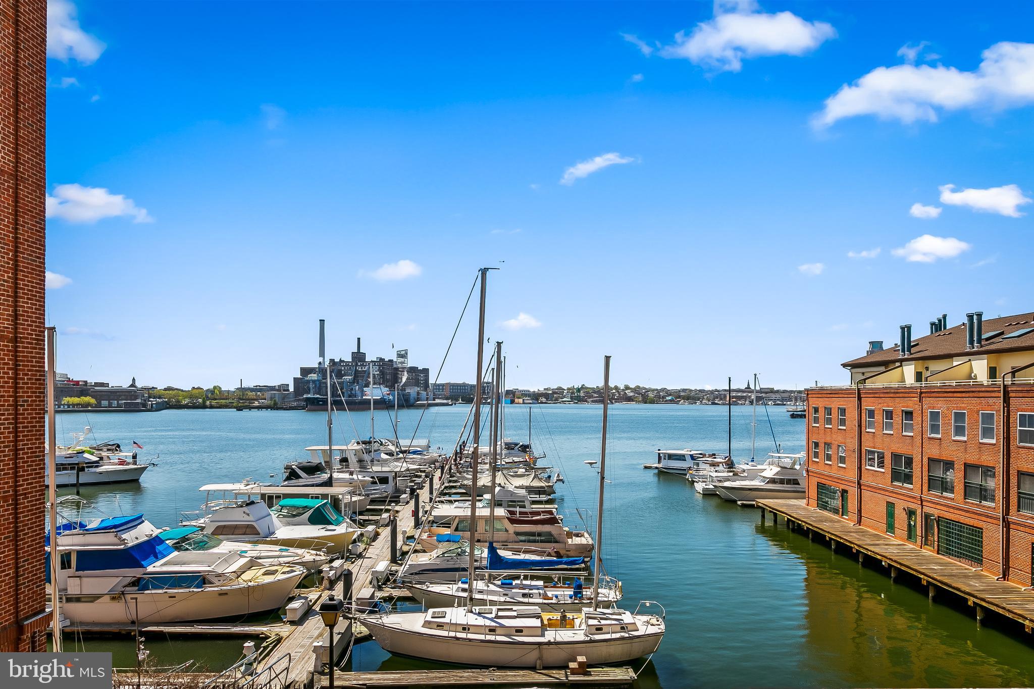 960 Fell Street, Unit 311 Baltimore, MD 21231 - Photo 34 of 59 a view of a lake with a ocean view
