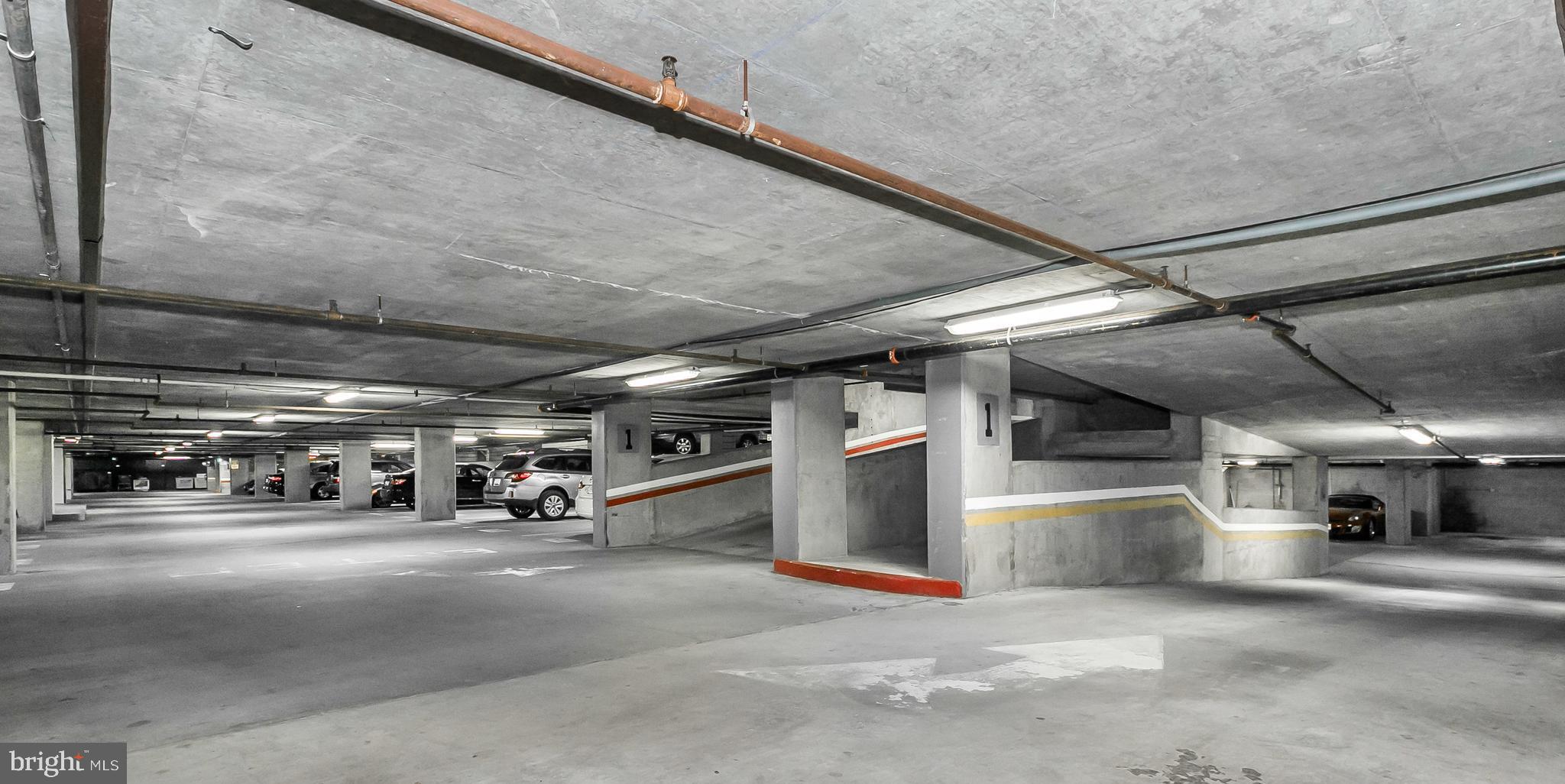 960 Fell Street, Unit 311 Baltimore, MD 21231 - Photo 44 of 59 a view of parking garage with cars