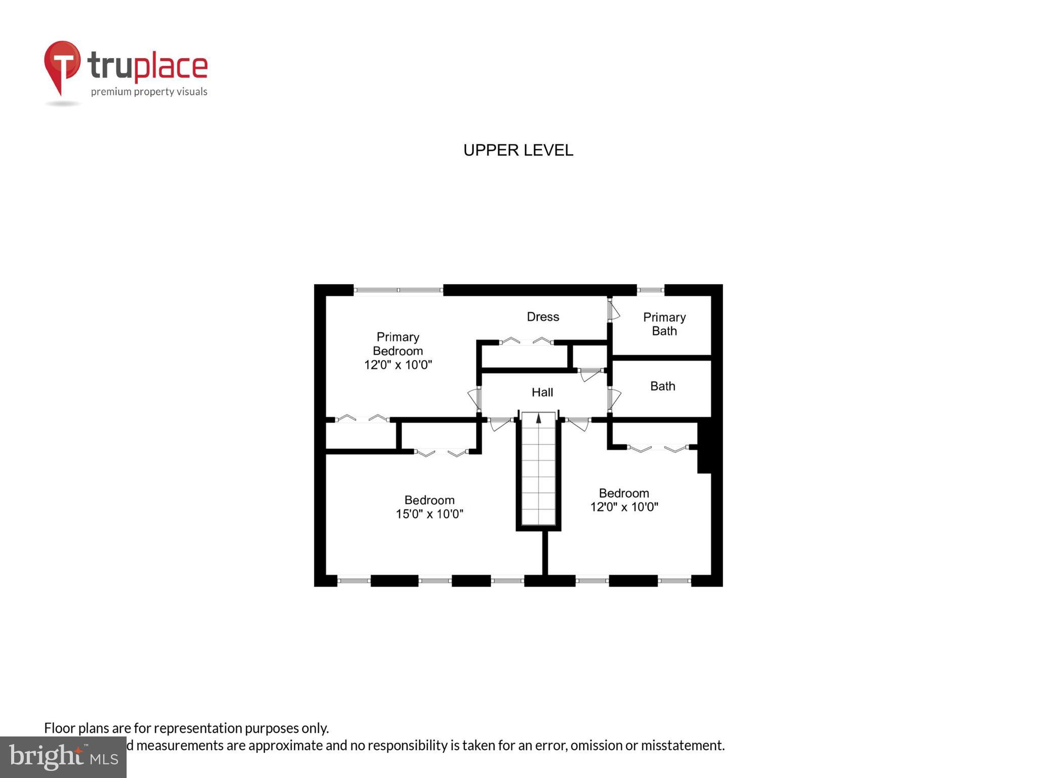 8011 Piney Branch Road Silver Spring, MD 20910 - Photo 34 of 35 Upper Level Floor Plan