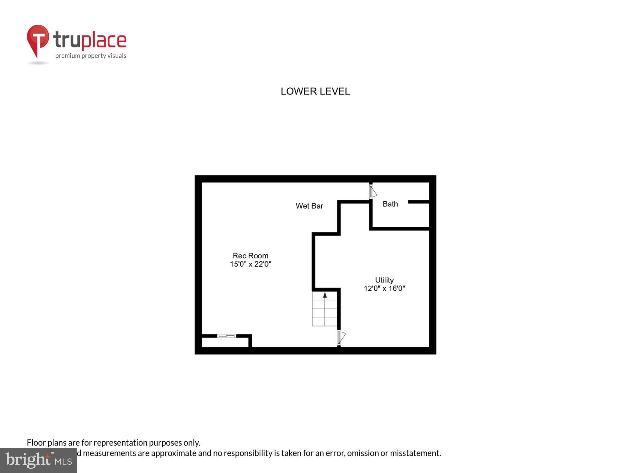 8011 Piney Branch Road Silver Spring, MD 20910 - Photo 35 of 35 Lower Level Floor Plan