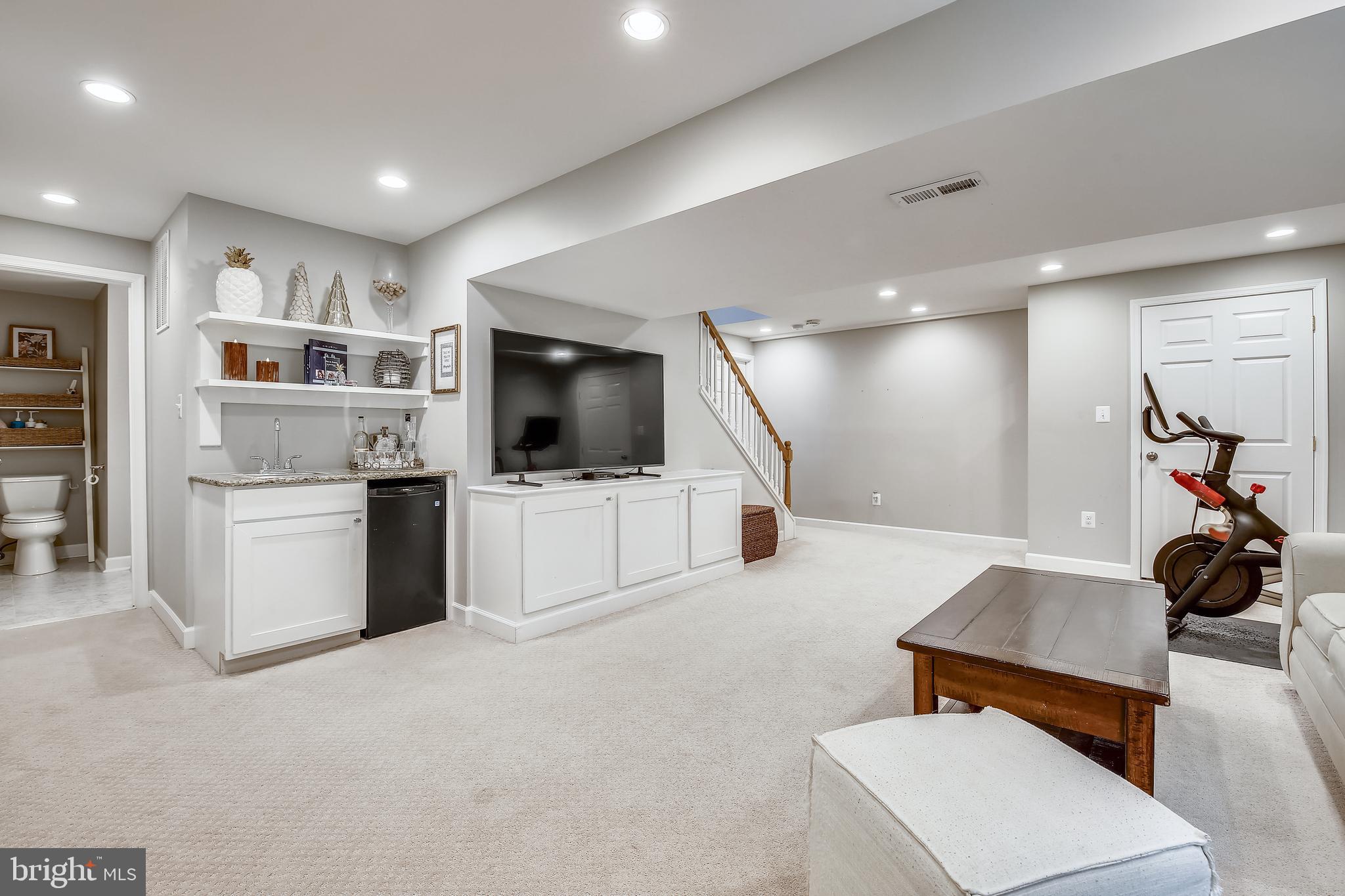 8011 Piney Branch Road Silver Spring, MD 20910 - Photo 25 of 35 High Ceilings, Recessed Lighting, & Great Storage