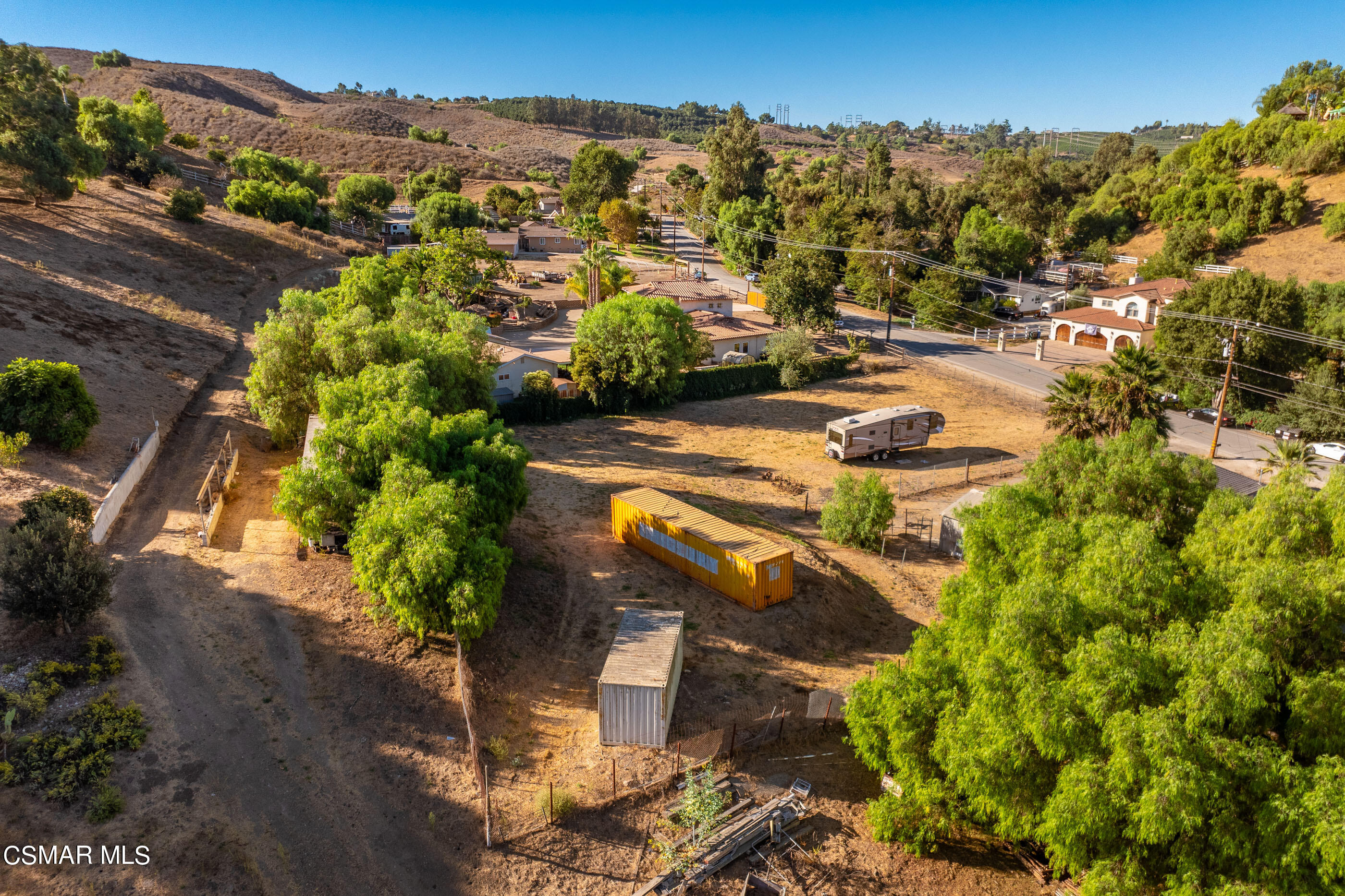 3942 Hitch Boulevard Moorpark, CA 93021 - Photo 36 of 42 an aerial view of residential houses with outdoor space