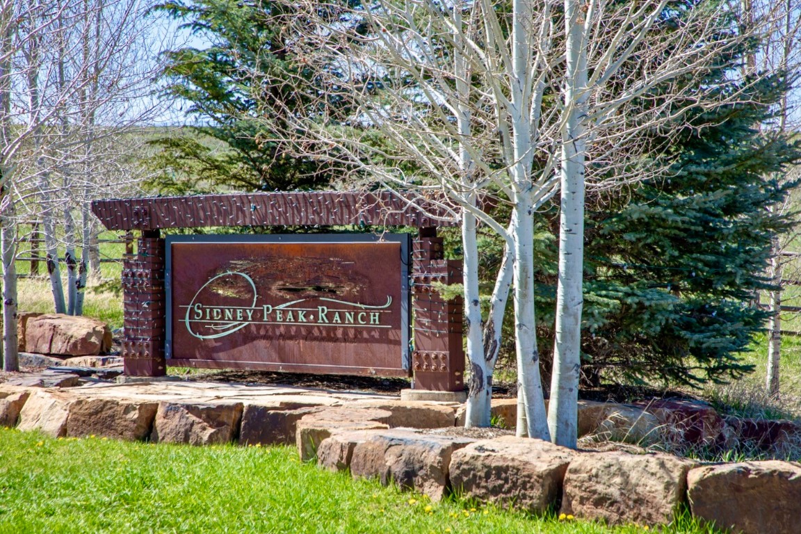 30665 Marshall Ridge Steamboat Springs, CO 80487 - Photo 17 of 25 a front view of a house with garden