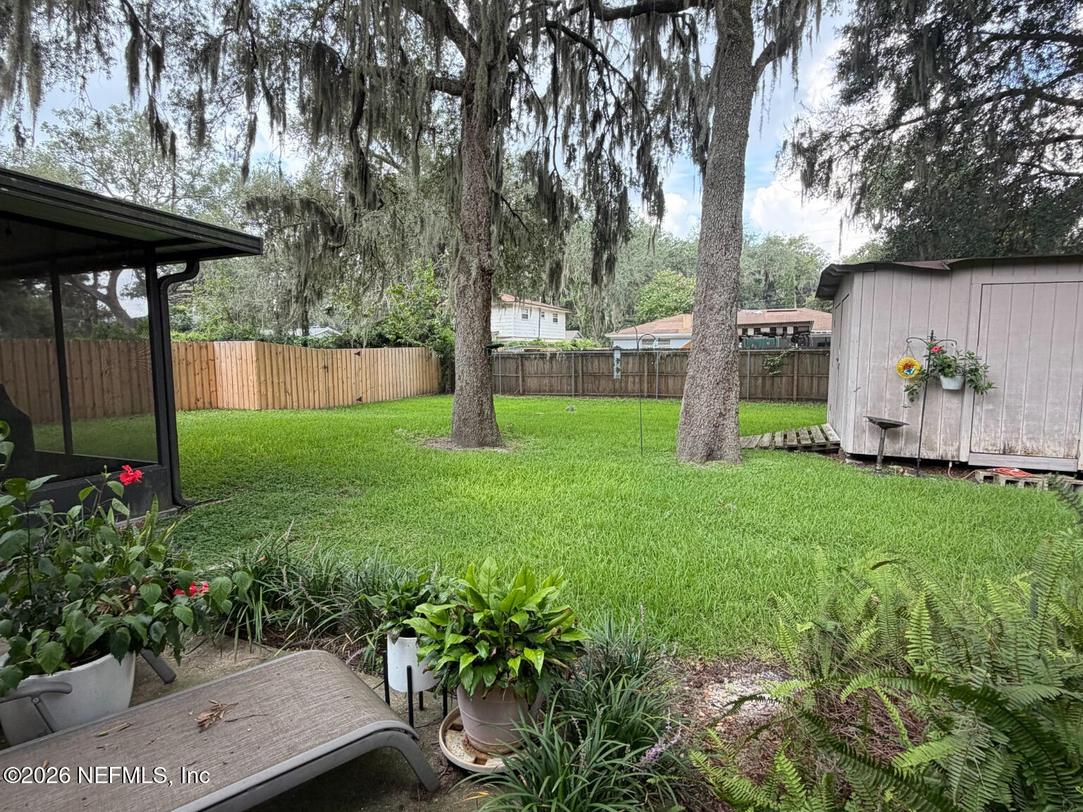 4512 Hartman Road Jacksonville, FL 32225 - Photo 17 of 19 backyard
