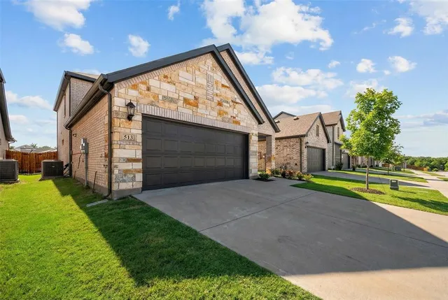 a view of swimming pool with a yard