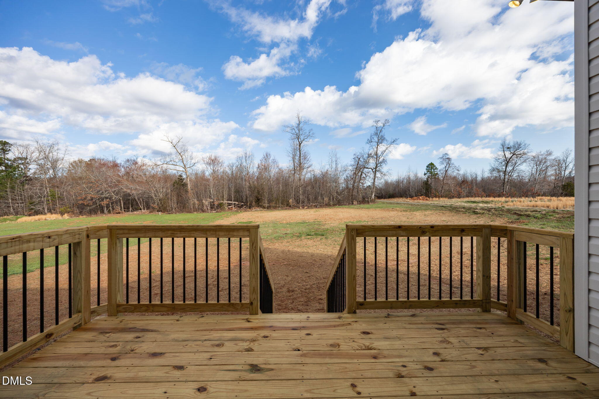 1225 Antioch Church Road Timberlake, NC 27583 - Photo 36 of 45 a view of balcony with wooden floor