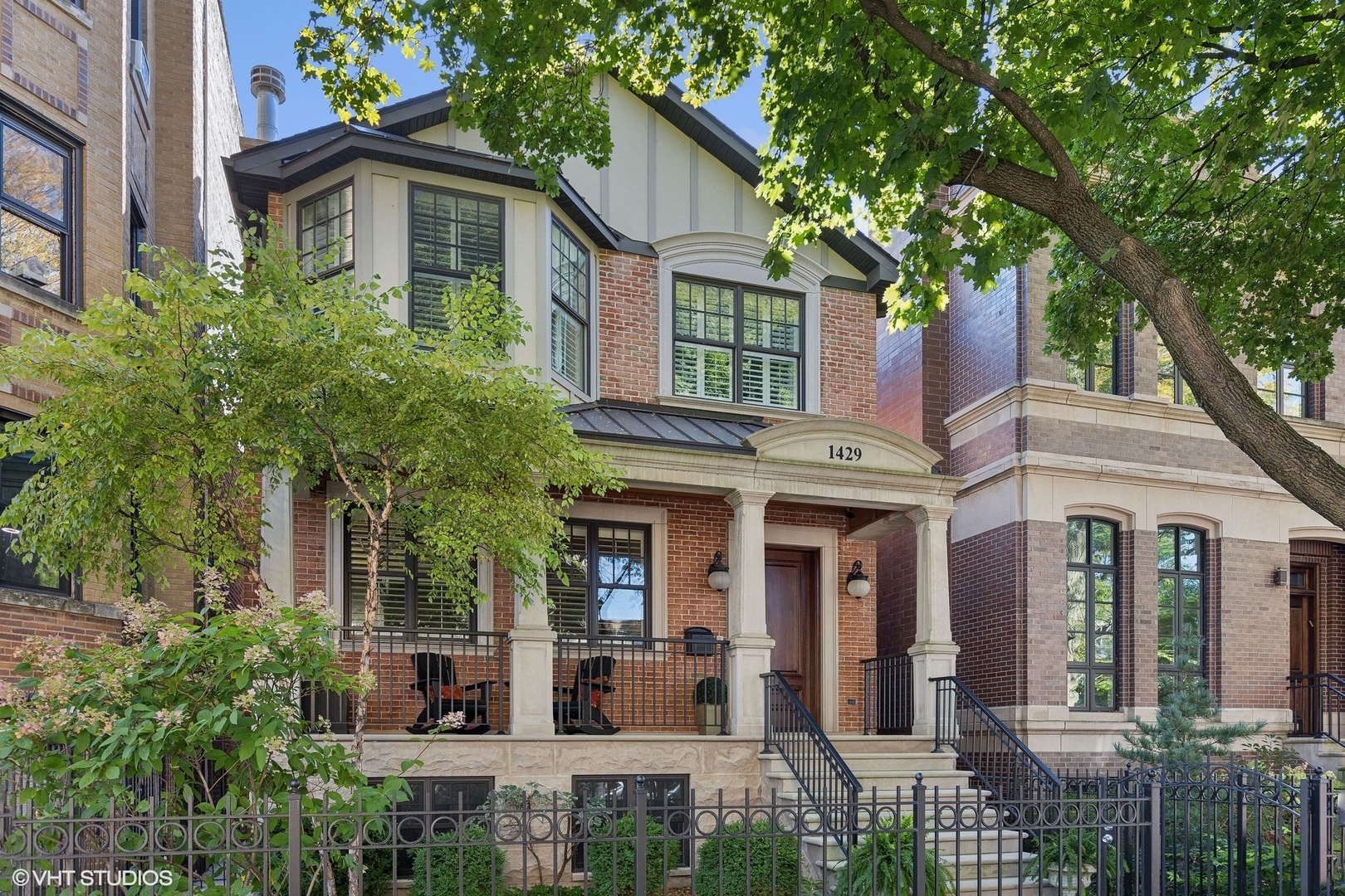 front view of a house