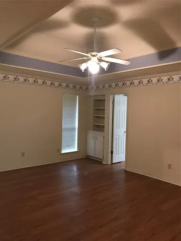 wooden floor in an empty room
