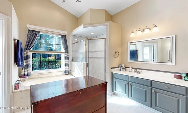 a view of a house with a park