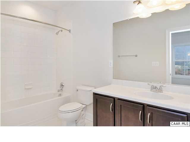 2315 Avinity Loop Charlottesville, VA 22902 - Photo 19 of 23 a bathroom with a sink a toilet a mirror and shower