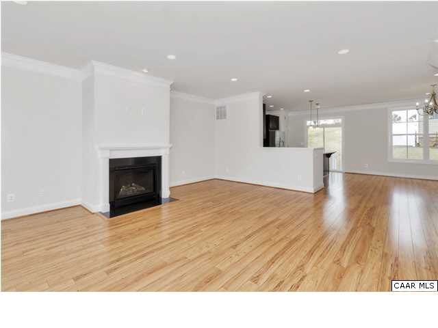 2315 Avinity Loop Charlottesville, VA 22902 - Photo 10 of 23 a room with kitchen view and a fireplace