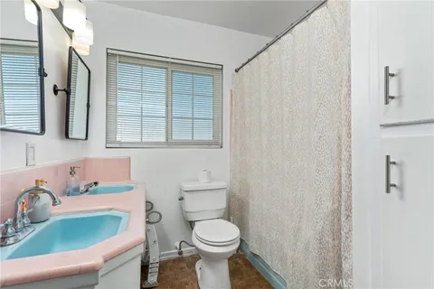 a bathroom with a sink and a toilet