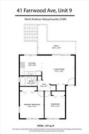 $2,300 | 41 Farrwood Avenue, Unit 9, North Andover, MA 01845