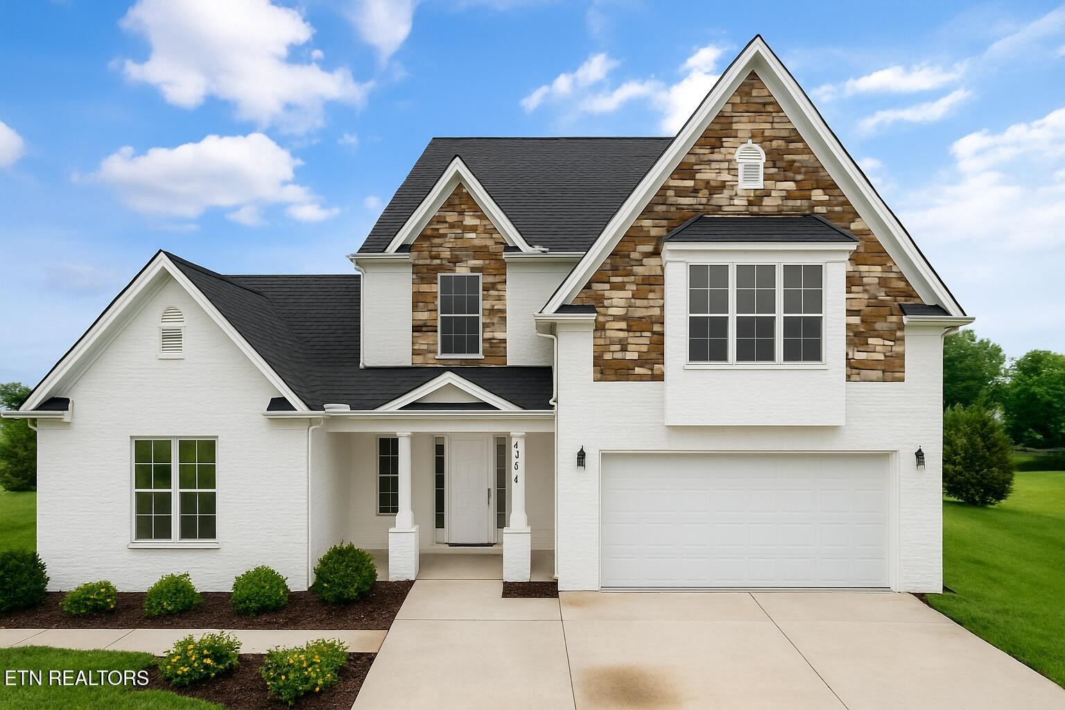 5649 Belle Maison Lane Knoxville, TN 37920 - Photo 3 of 42 a view of multiple houses with a yard