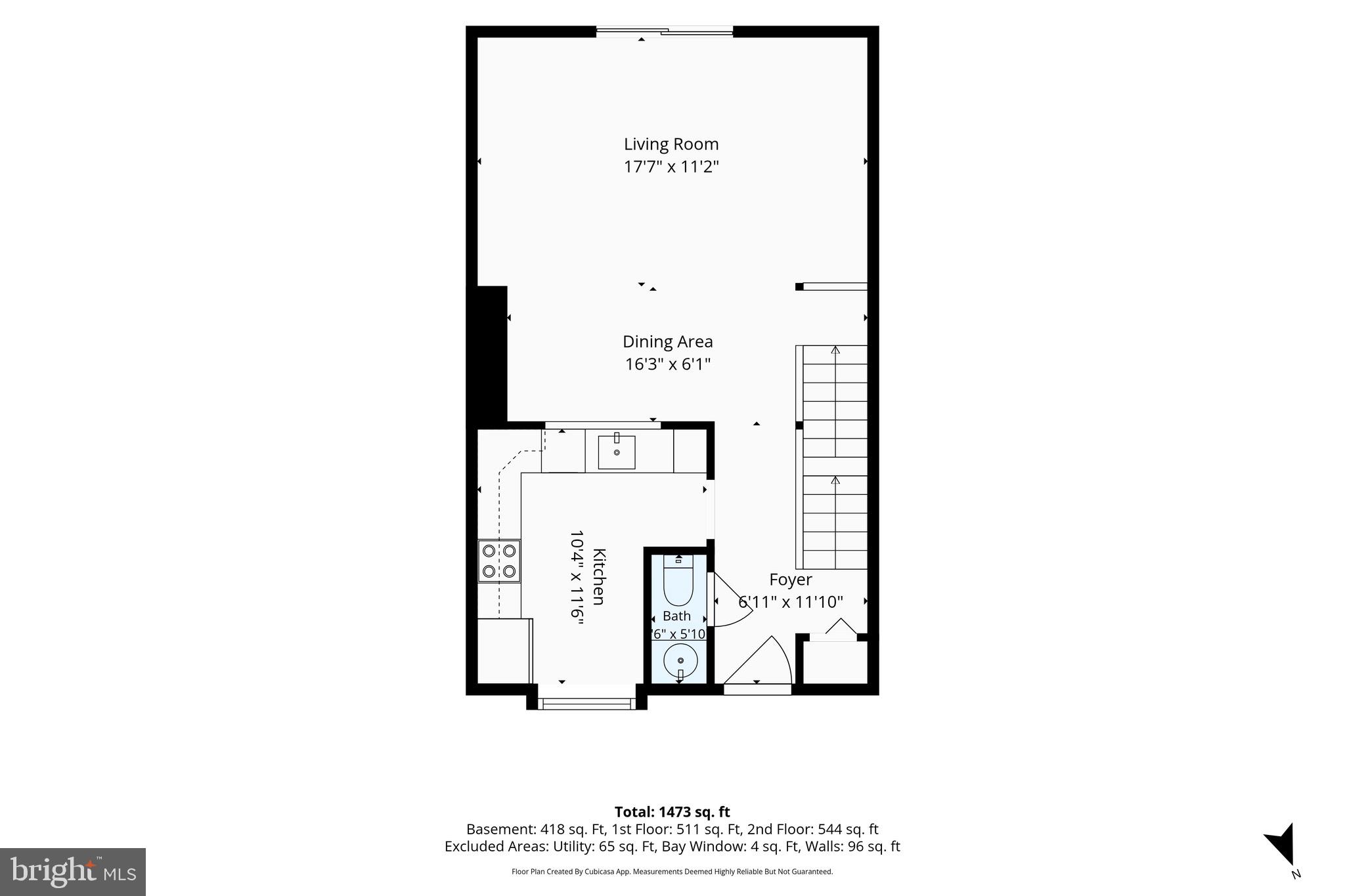 7932 Pebble Brook Court Springfield, VA 22153 - Photo 33 of 33 Lower level floorplan
