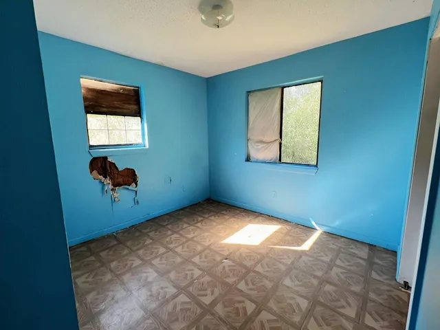 a view of empty room