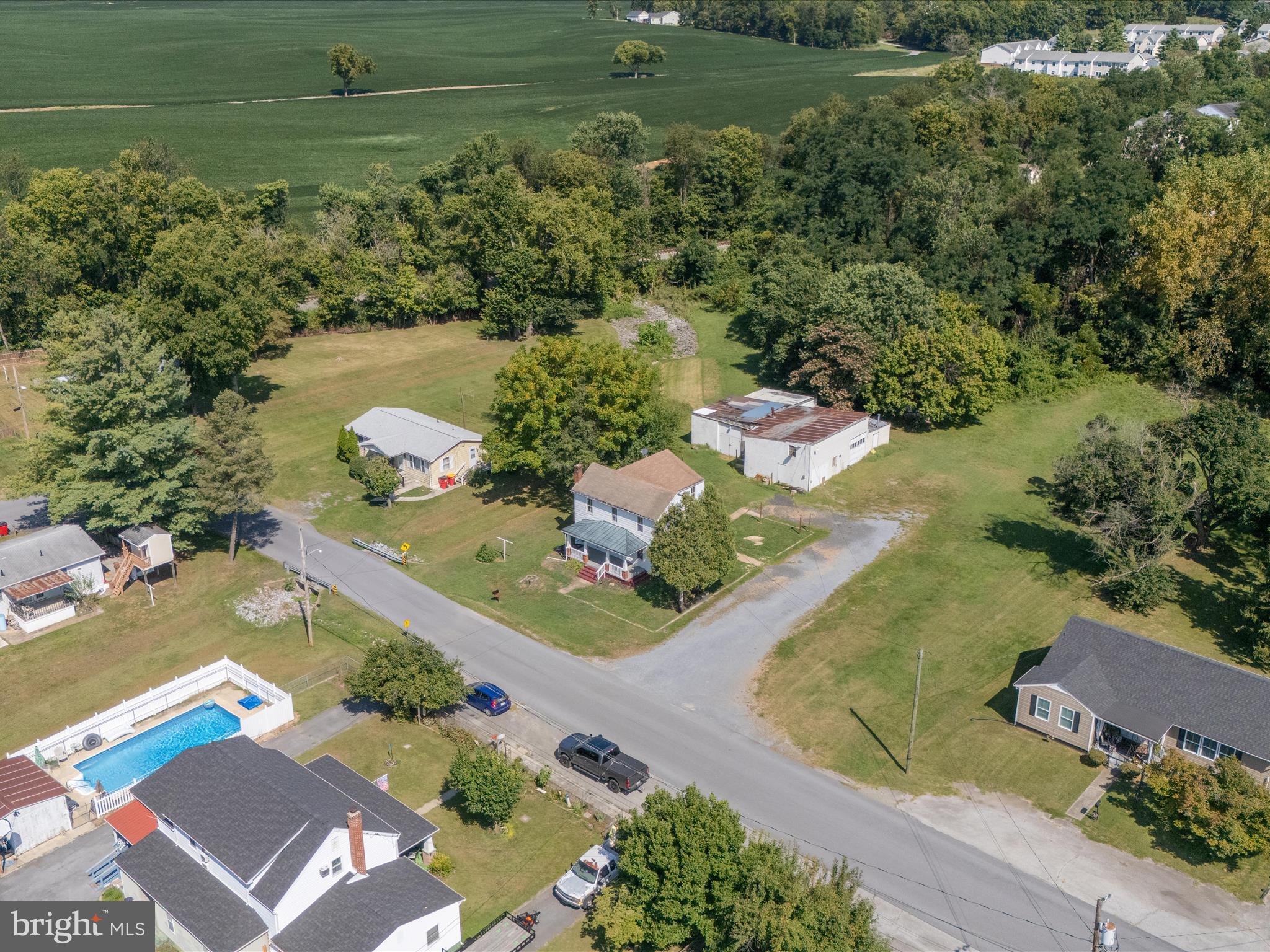 306 West 6th Avenue Ranson, WV 25438 - Photo 46 of 46 an aerial view of a house