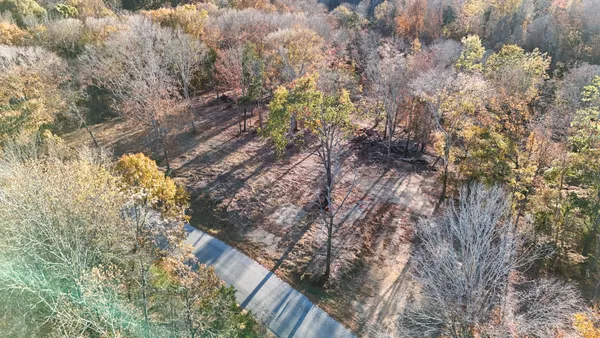 a backyard of a house