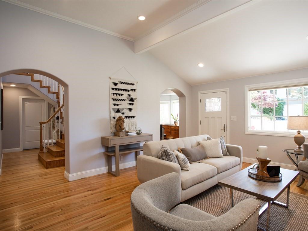 10 Kenton Avenue San Carlos, CA 94070 - Photo 4 of 25 a living room with furniture and wooden floor