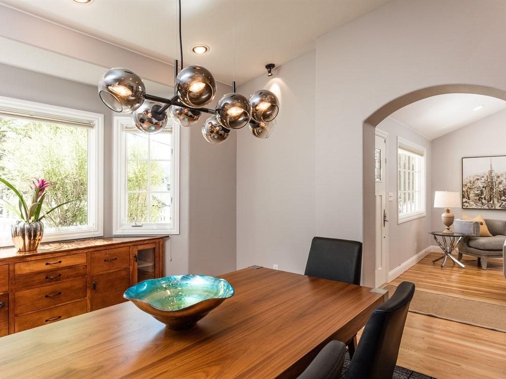 10 Kenton Avenue San Carlos, CA 94070 - Photo 7 of 25 a view of a dining room with furniture window and wooden floor
