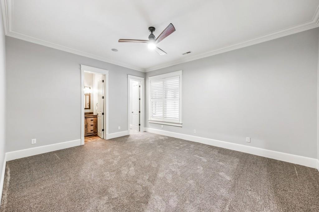 47 Fern Leaf Way Newnan, GA 30265 - Photo 49 of 65 a view of an empty room with a ceiling fan