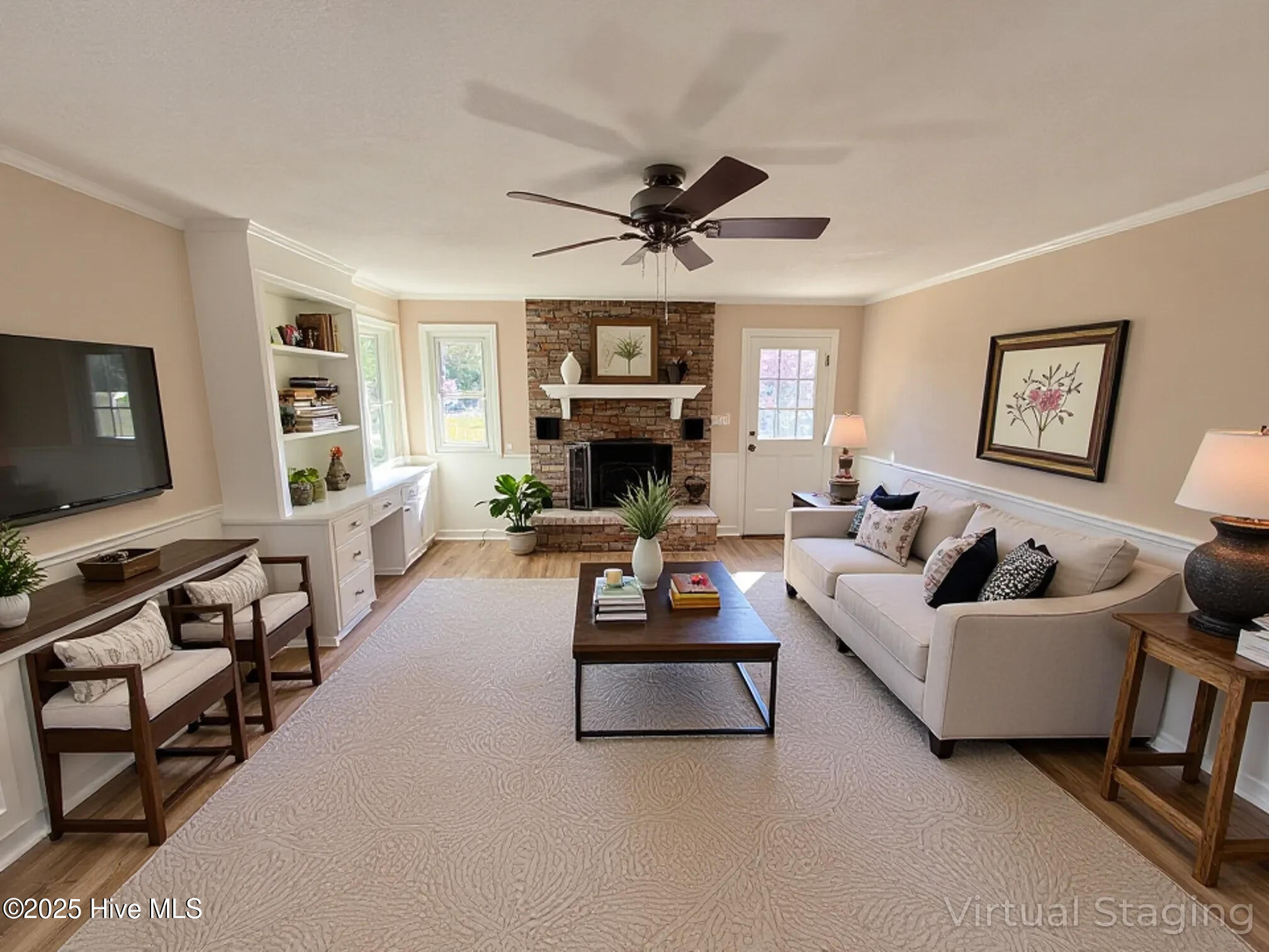 3809 Robin Road Ayden, NC 28513 - Photo 2 of 27 Den With Built-ins