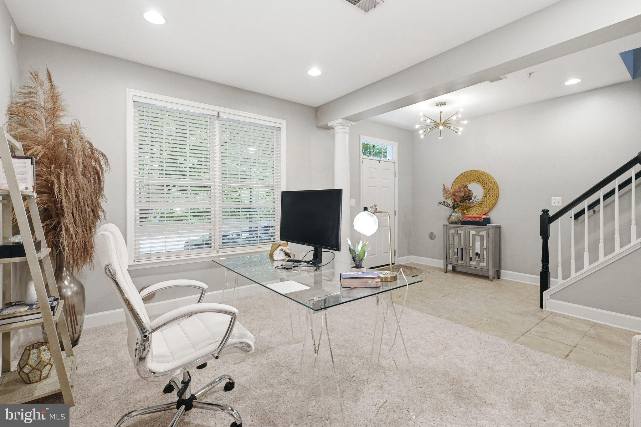 772 Raven Avenue Gaithersburg, MD 20877 - Photo 8 of 30 a workspace with furniture and window
