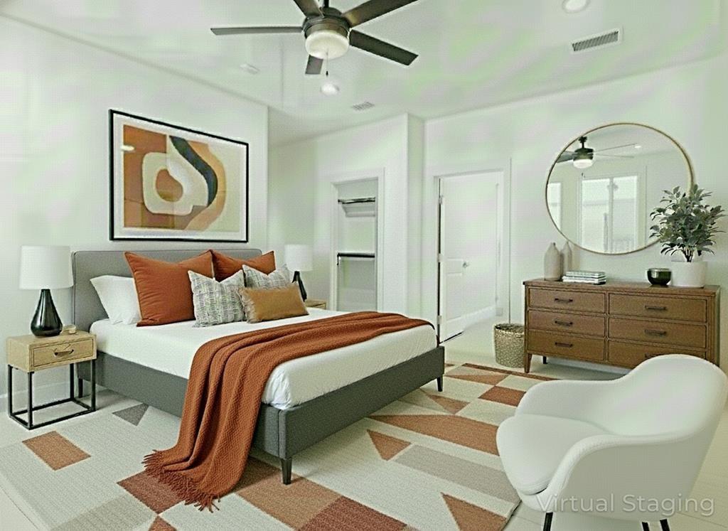 511 Richardson Street Athens, TX 75751 - Photo 21 of 40 Carpeted bedroom featuring a ceiling fan