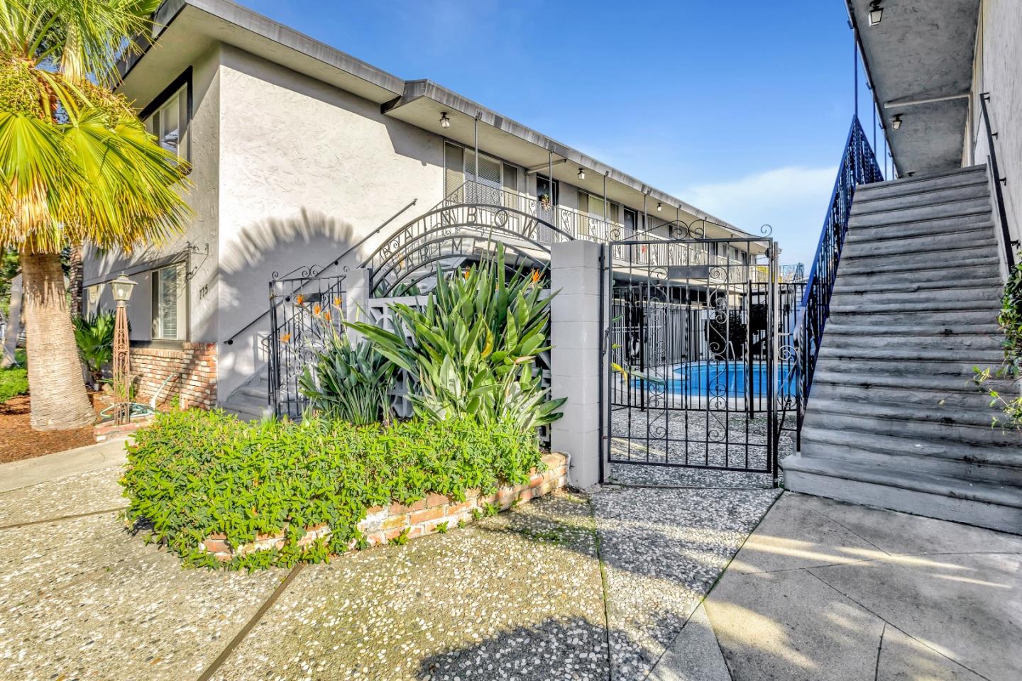 775 Oak Street Mountain View, CA 94040 - Photo 3 of 10 a front view of a house with a garden