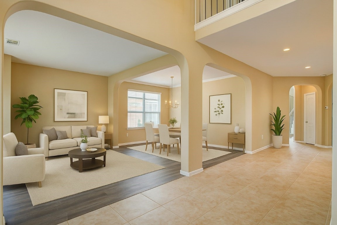 4411 Enchanted Spring Court Sugar Land, TX 77479 - Photo 4 of 21 a living room with furniture window and a table