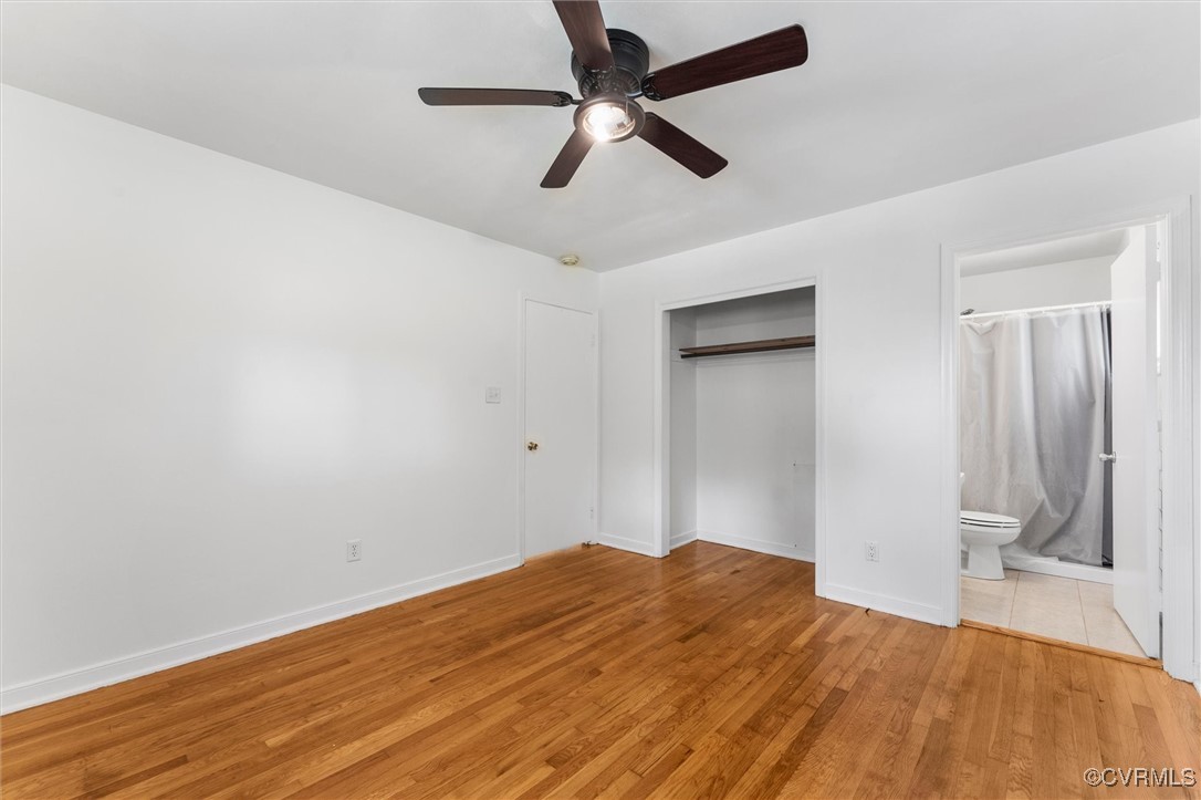 5425 Germain Road Richmond, VA 23224 - Photo 23 of 37 Unfurnished bedroom with light wood-style floors,