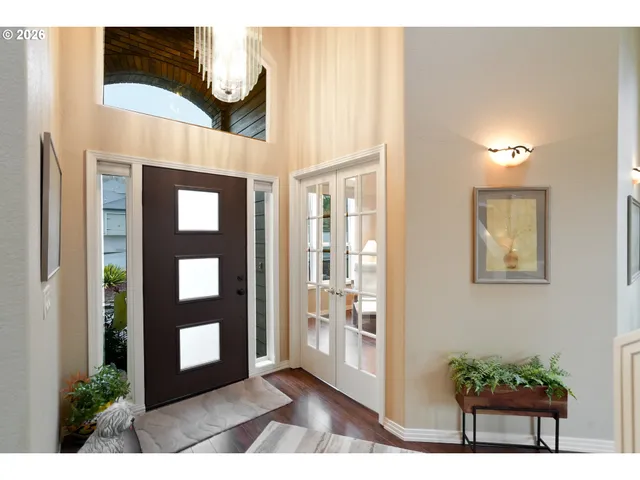 a view interior of a house with livingroom view and windows
