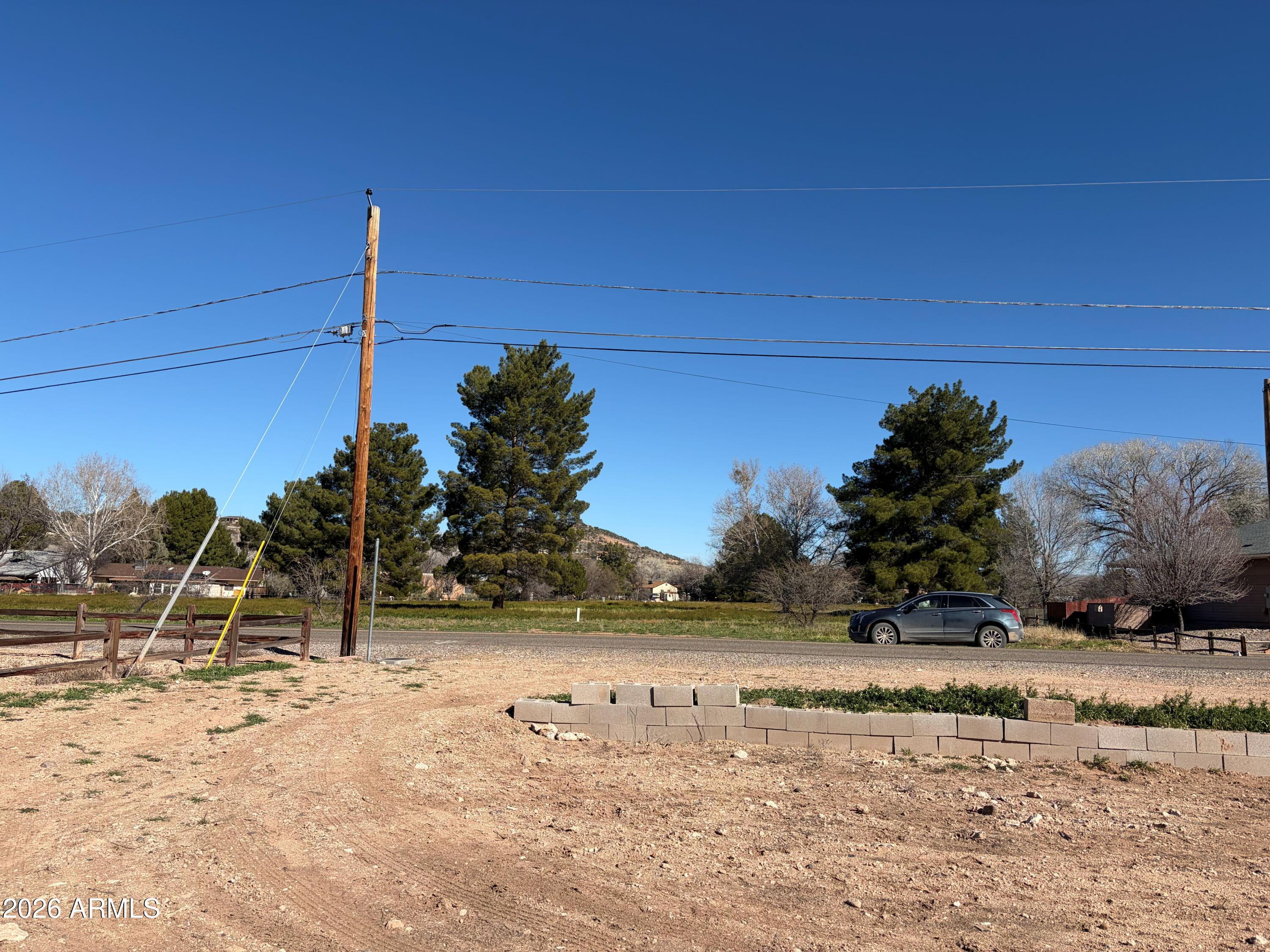 3545 East Montezuma Avenue, Unit 74 Rimrock, AZ 86335 - Photo 9 of 11 a view of a yard with a snow