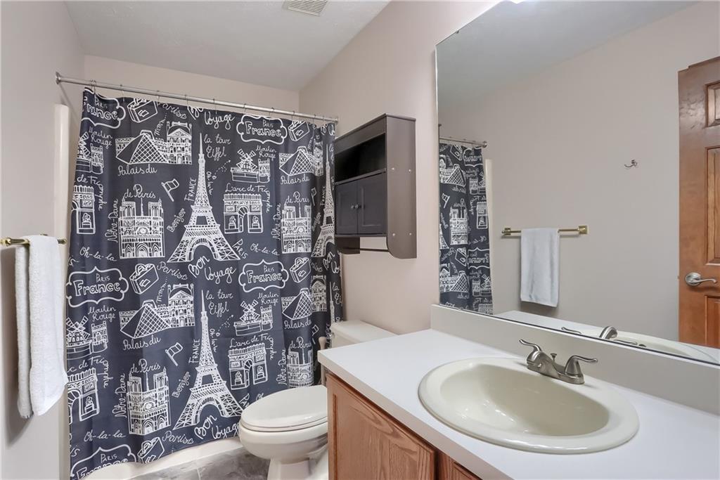 105 Blue Ridge Drive Cranberry Township, PA 16066 - Photo 23 of 50 a bathroom with a sink toilet and shower