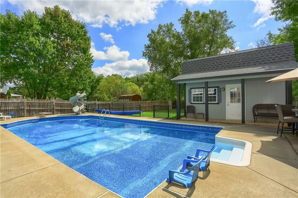 105 Blue Ridge Drive Cranberry Township, PA 16066 - Photo 37 of 50 a view of swimming pool with lounge chair