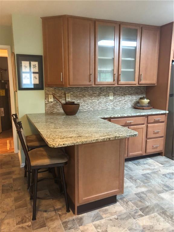 564 B Ardmore Road Monroe Township, NJ 08831 - Photo 9 of 26 a bathroom with a granite countertop sink and a mirror