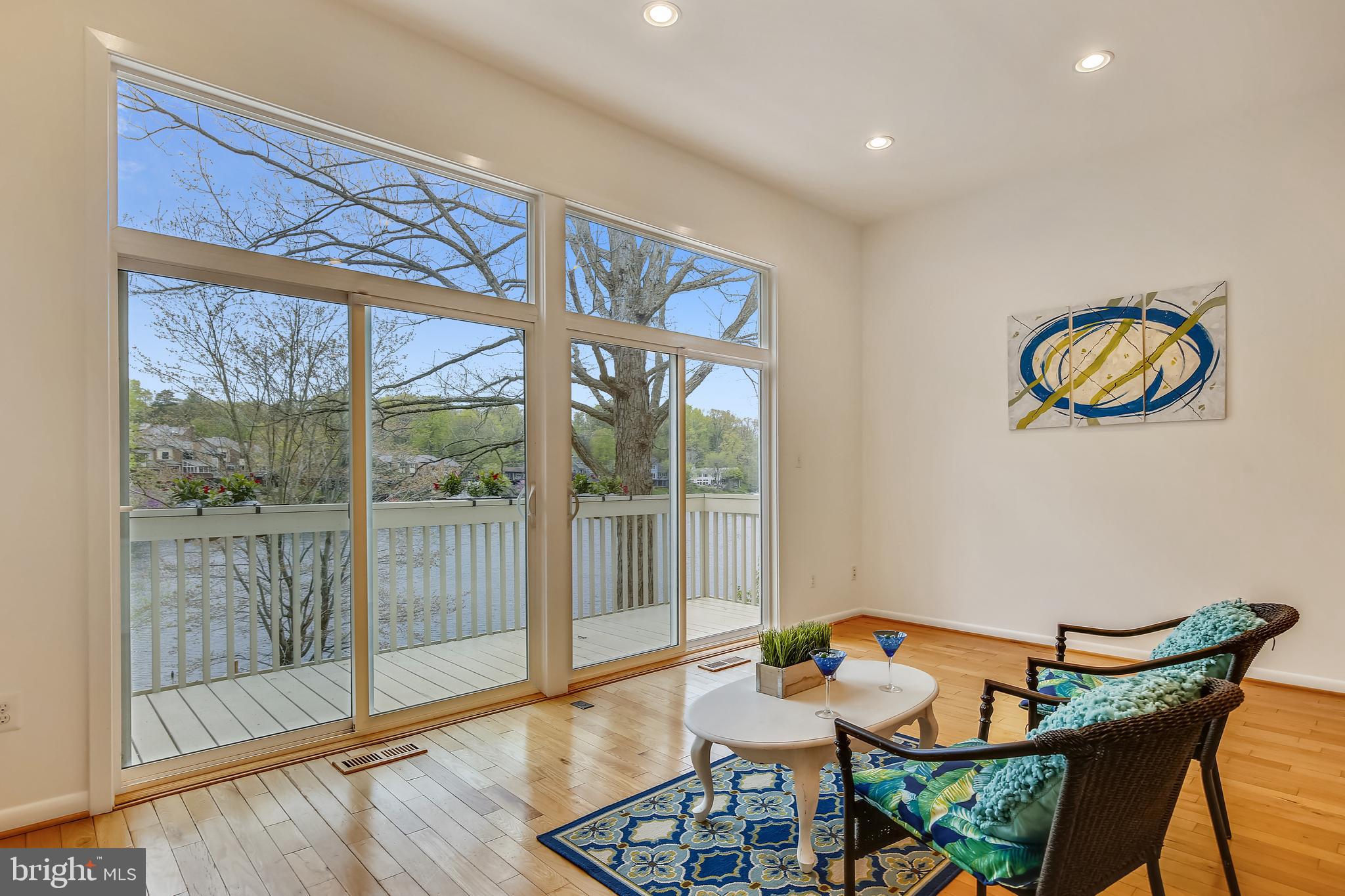 11173 Lake Chapel Lane Reston, VA 20191 - Photo 15 of 92 Living Room with Upper Deck