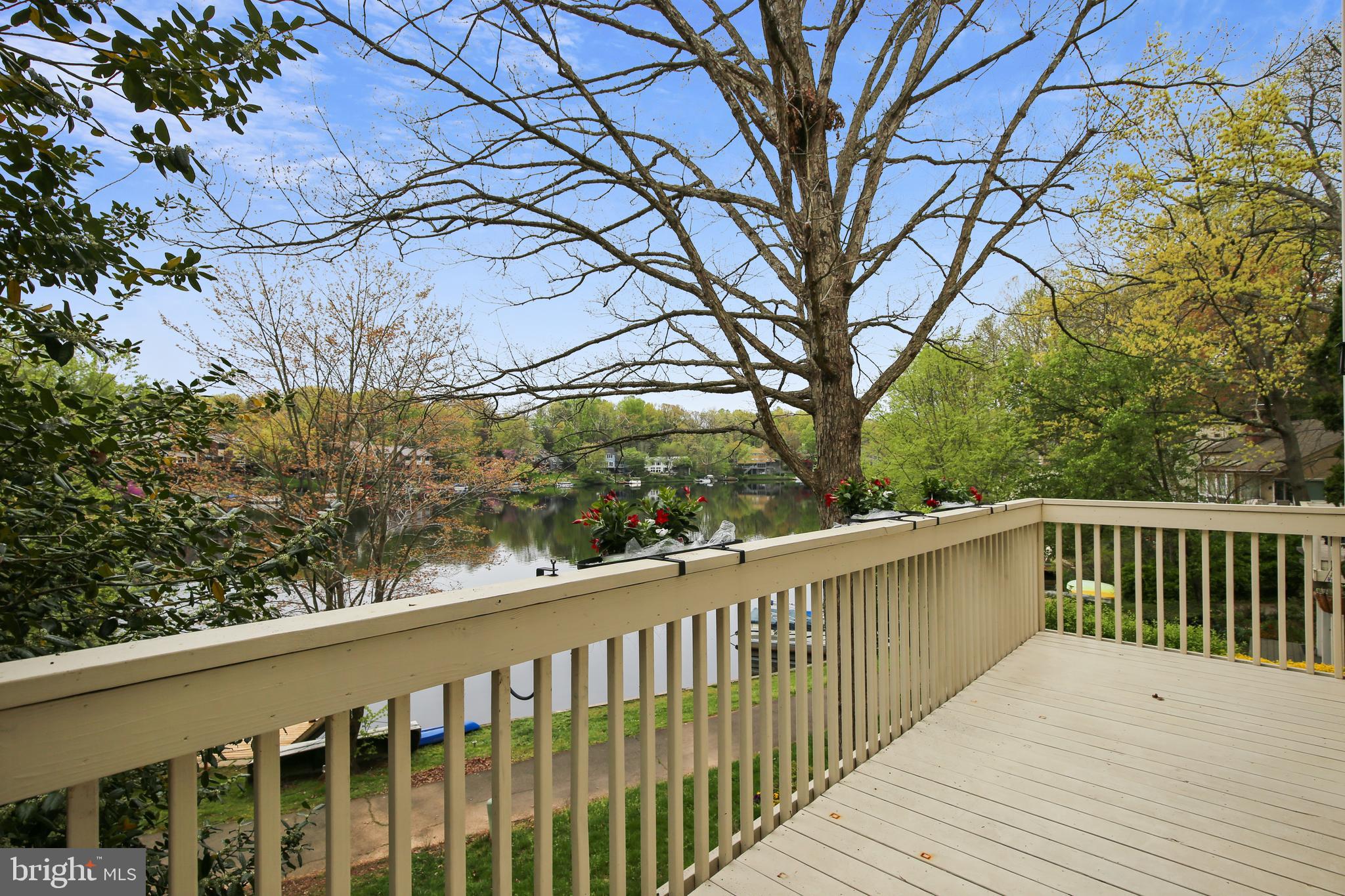 11173 Lake Chapel Lane Reston, VA 20191 - Photo 16 of 92 Upper Deck Overlooking the Lake