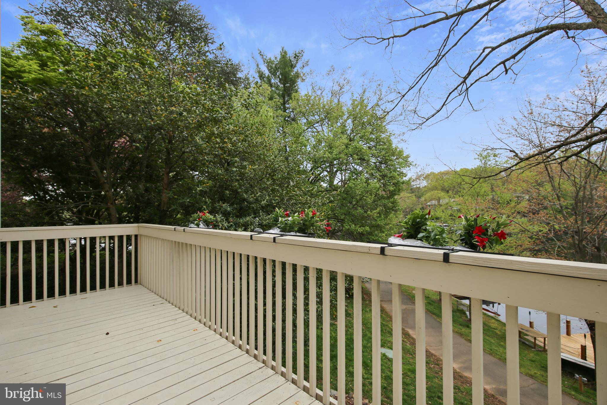 11173 Lake Chapel Lane Reston, VA 20191 - Photo 17 of 92 Upper Deck Overlooking the Lake