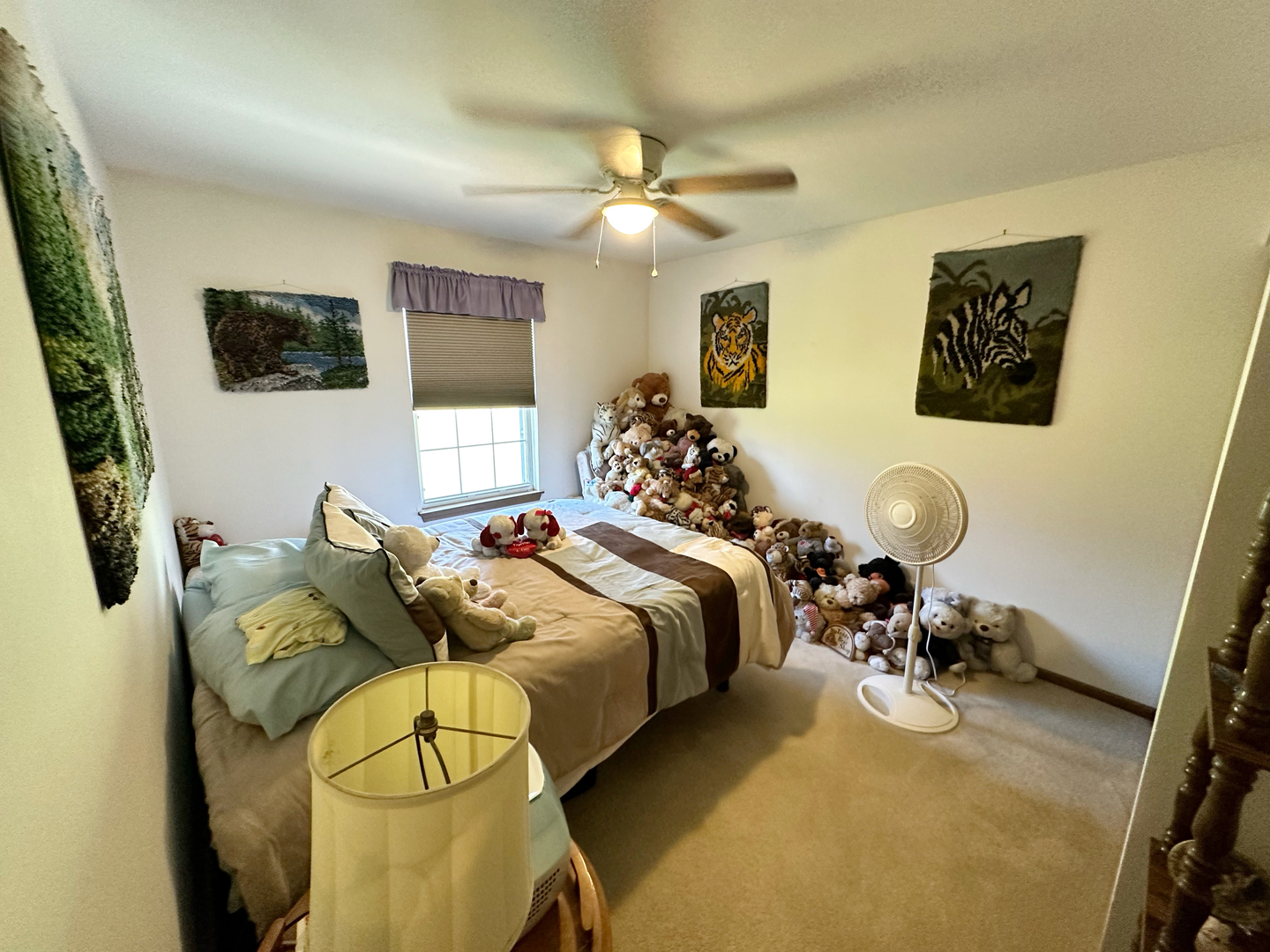 306 Cane Garden Circle Aurora, IL 60504 - Photo 9 of 13 a bed room with two bed and a flat screen tv