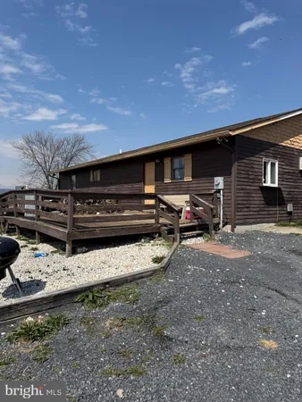 a view of a lake with a mountain