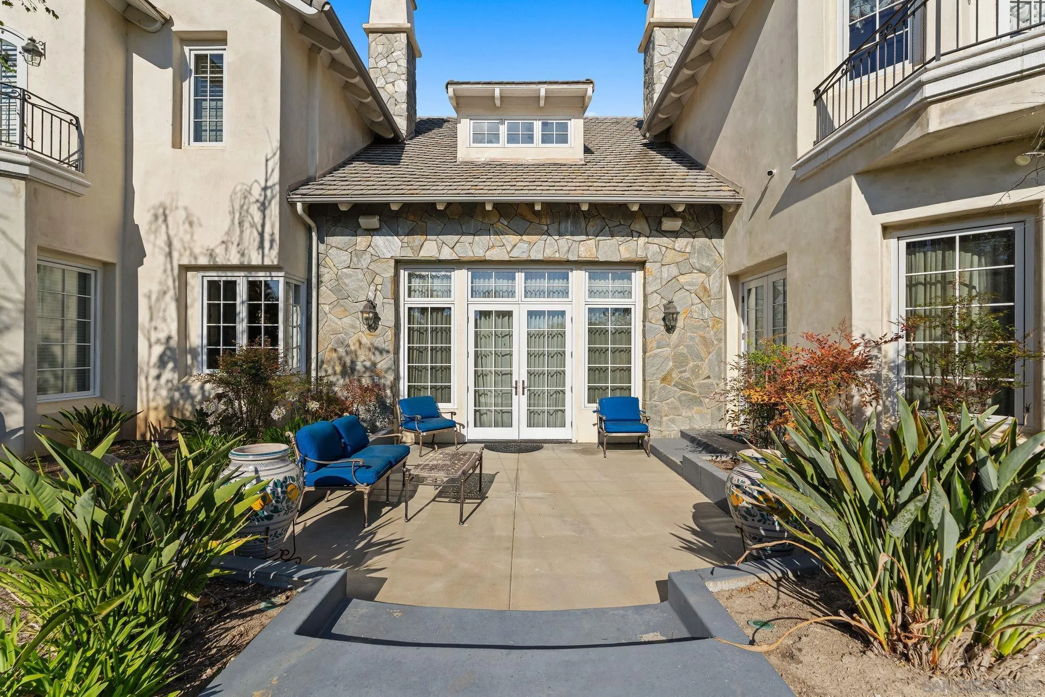 14786 Rancho Santa Fe Farms Road Rancho Santa Fe, CA 92067 - Photo 13 of 49 a view of a house with sitting area