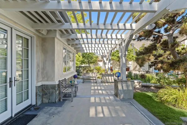 a view of outdoor space deck and patio
