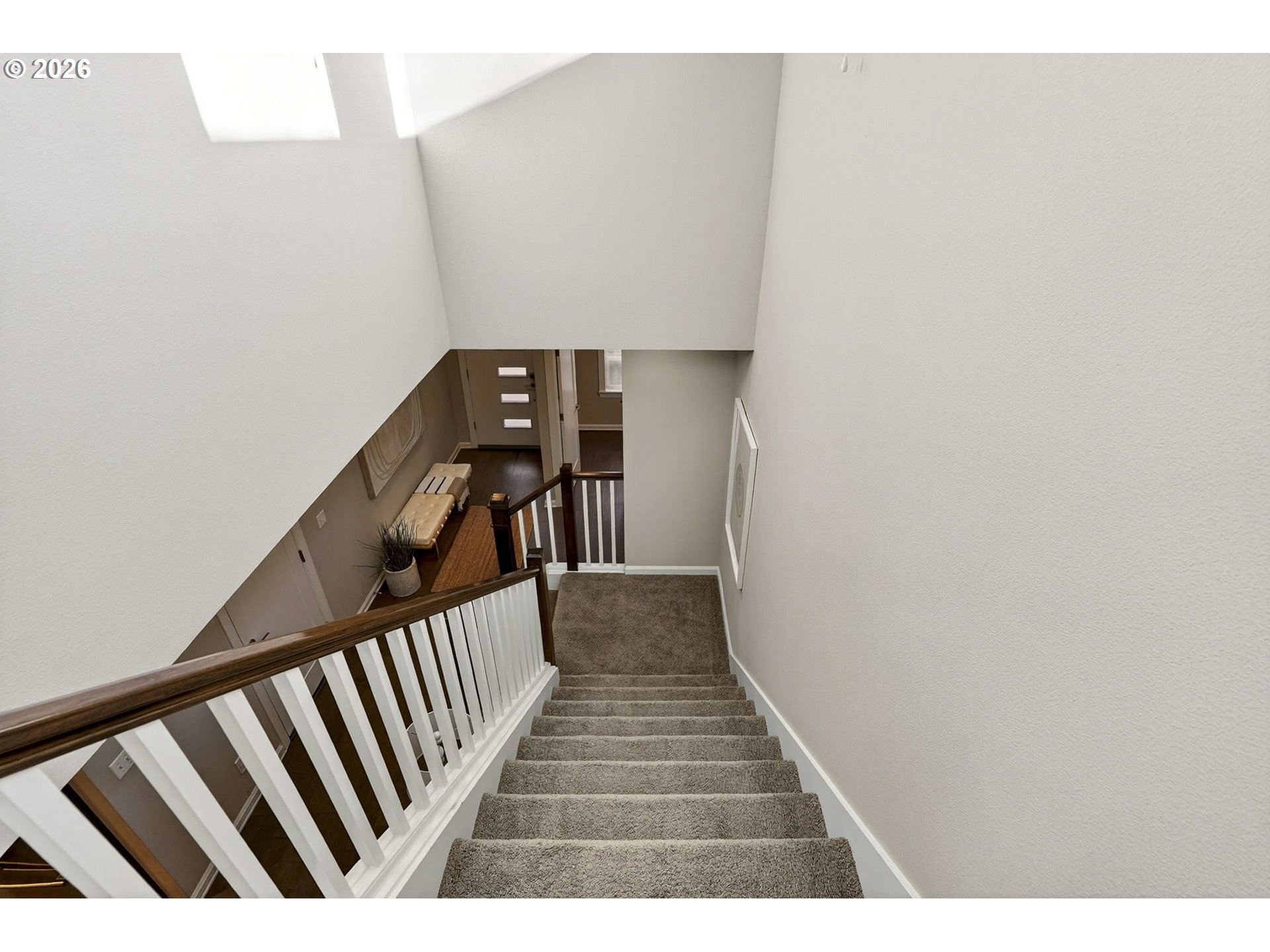 6123 Northeast 34th Avenue Portland, OR 97211 - Photo 21 of 42 a view of a hallway with wooden floor