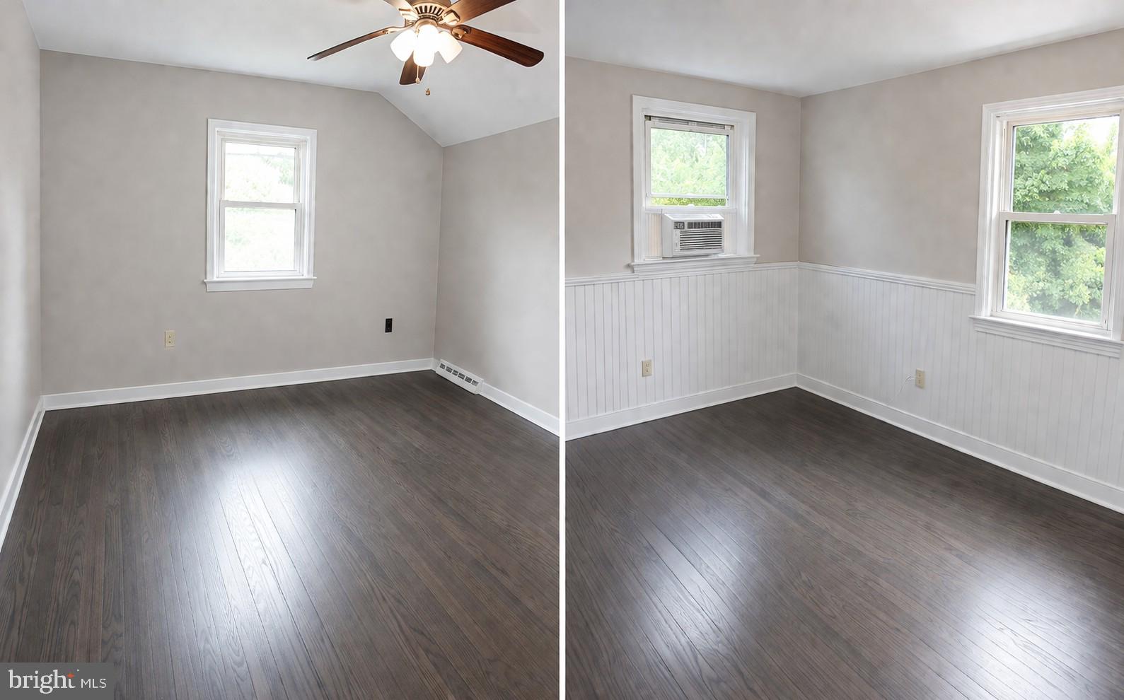 216 Georgetown Road Glassboro, NJ 08028 - Photo 10 of 17 an empty room with wooden floor and windows
