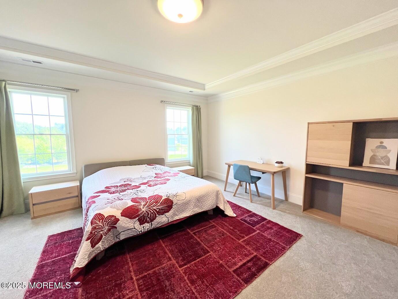 16 Exeter Way Holmdel, NJ 07733 - Photo 29 of 57 a bedroom with a bed and wooden floor